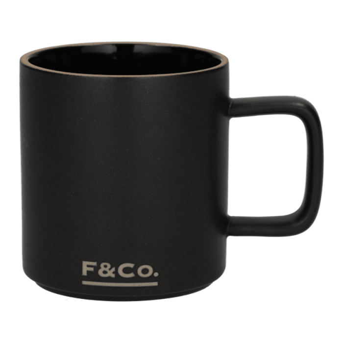 Field & Co Stoneware Mug 12oz - Black