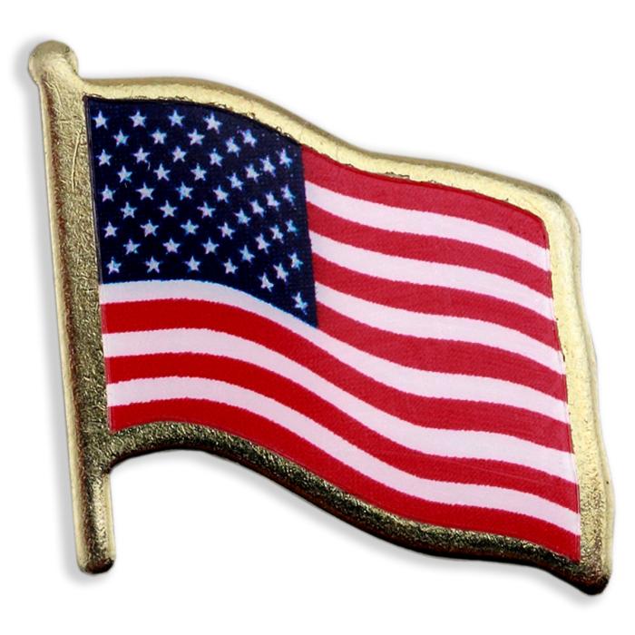 American Flag Lapel Pin Made in Usa
