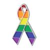 Rainbow Pride Awareness Ribbon Lapel Pin