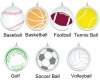 Suncatcher Sports Ornaments