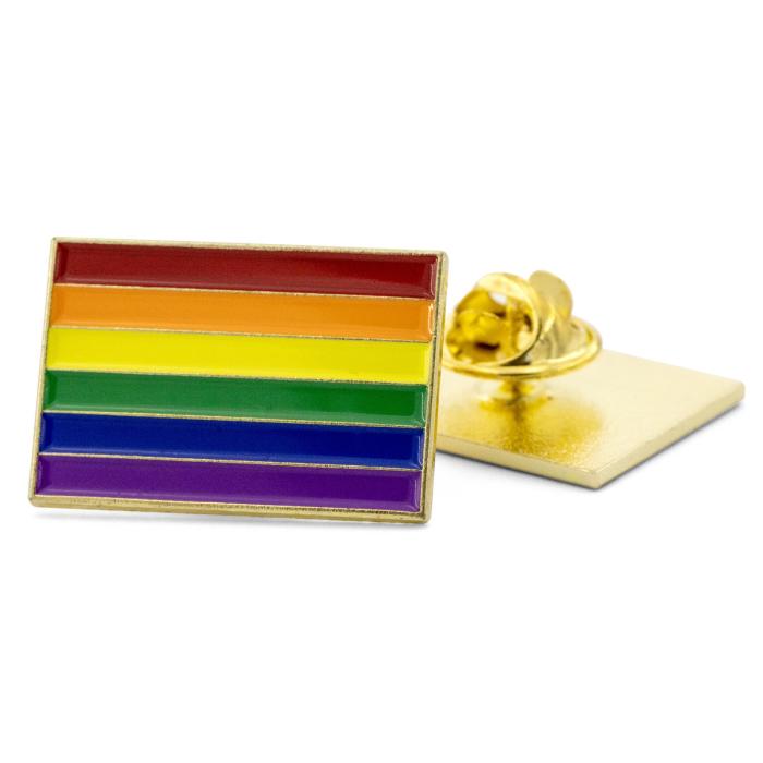 Rainbow Flag Pride Lapel Pin