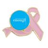 Awareness Ribbon Lapel Pins W/ Custom Logo