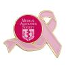 Awareness Ribbon Lapel Pins W/ Custom Logo