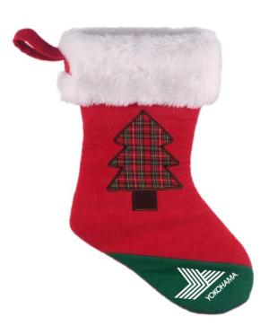 Red Christmas Corduroy Stocking