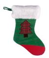 Green Christmas Corduroy Stocking