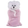 Soft Plush White Bear in Baby Sleep Bag Stuffed Animal 8"