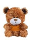 Soft Plush Mocha Qbear With Tank Top 6"