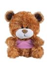 Soft Plush Mocha Qbear With Tank Top 6"