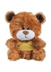 Soft Plush Mocha Qbear With Tank Top 6"