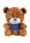 Soft Plush Mocha Qbear With Tank Top 6"