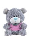 Soft Plush Gray Qbear With Tank Top 6"