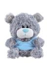 Soft Plush Gray Qbear With Tank Top 6"