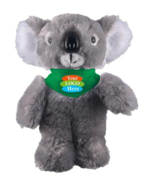 Soft Plush Stuffed Koala With Bandana 8"