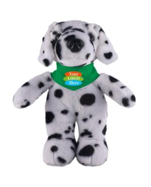 Soft Plush Stuffed Dalmatian With Bandana 8"