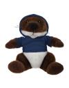 Soft Plush Otter With Hoodie 8"