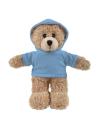 Soft Plush Tan Bear With Hoodie 12"