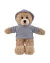 Soft Plush Tan Bear With Hoodie 12"