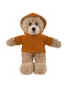 Soft Plush Tan Bear With Hoodie 12"