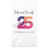 Full Color Guest Towels with Coin Edges