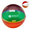 16 inch Translucent Multicolor Beach Balls