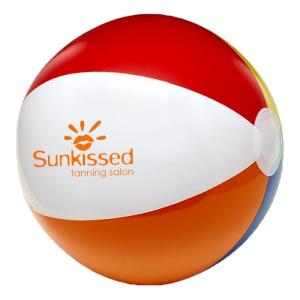 Budget 6 inch Six Color Beach Ball