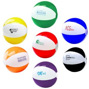 Budget 12 inch Two Tone Beachballs