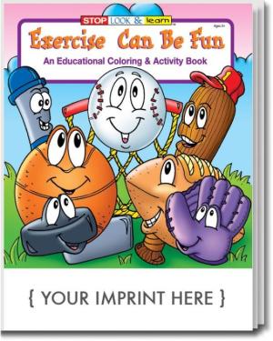 Exercise Can Be Fun Coloring &amp; Activity Book