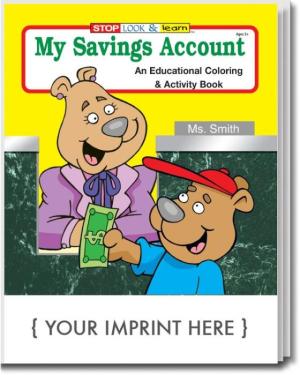 My Savings Account Coloring &amp; Activity Book