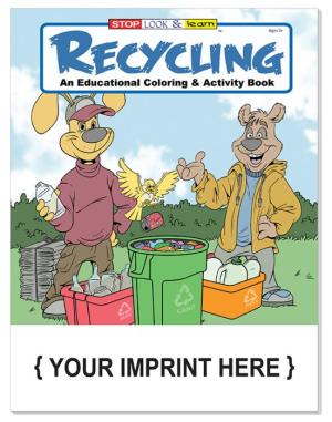 Recycling Coloring and Activity Book