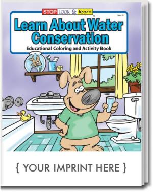 Learn About Water Conservation Coloring and Activity Book