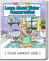 Learn About Water Conservation Coloring and Activity Book