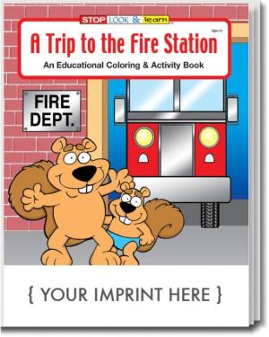 A Trip to the Fire Station Coloring &amp; Activity Book