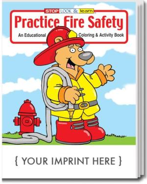 Practice Fire Safety Coloring Book