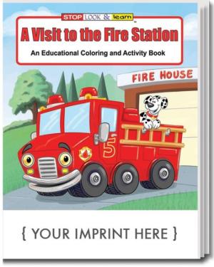 A Visit to the Fire Station Coloring &amp; Activity Book