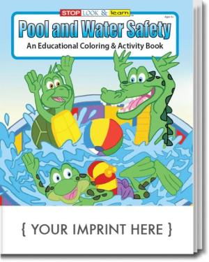 Pool and Water Safety Coloring &amp; Activity Book