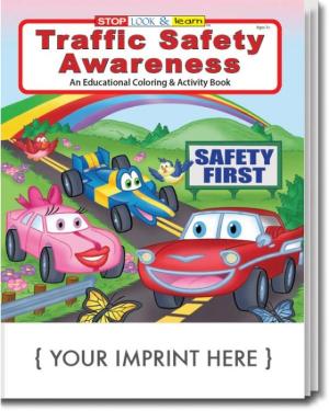 Traffic Safety Awareness Coloring &amp; Activity Book