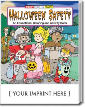 Halloween Safety Coloring &amp; Activity Book