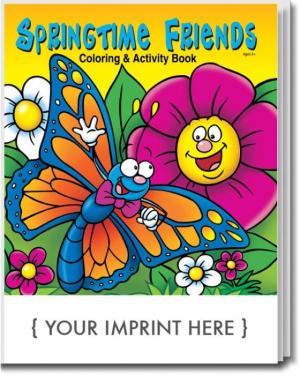Springtime Friends Coloring &amp; Activity Book