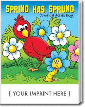 Spring Has Sprung Coloring &amp; Activity Book