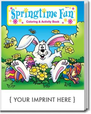 Springtime Fun Coloring &amp; Activity Book