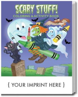 Scary Stuff Coloring &amp; Activity Book