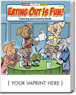 Eating Out is Fun Coloring and Activity Book