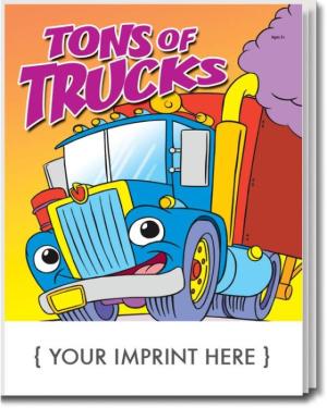 Tons of Trucks Coloring &amp; Activity Book