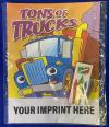 Tons of Trucks Coloring &amp; Activity Book Fun Pack