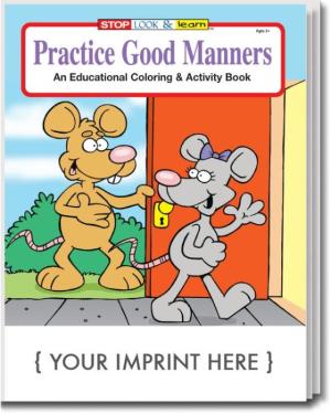 Practice Good Manners Coloring &amp; Activity Book