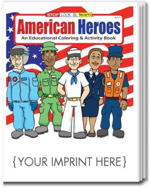 American Heroes Coloring &amp; Activity Book
