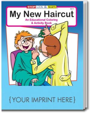 My New Haircut Coloring and Activity Book