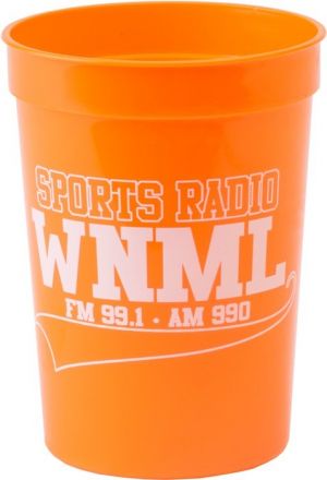 Imprinted Fluted Stadium Cups (16 Oz.)