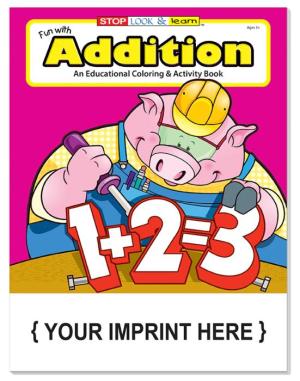 Fun With Addition Coloring &amp; Activity Book
