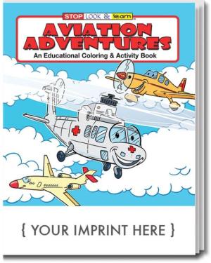 Aviation Adventures Coloring &amp; Activity Book